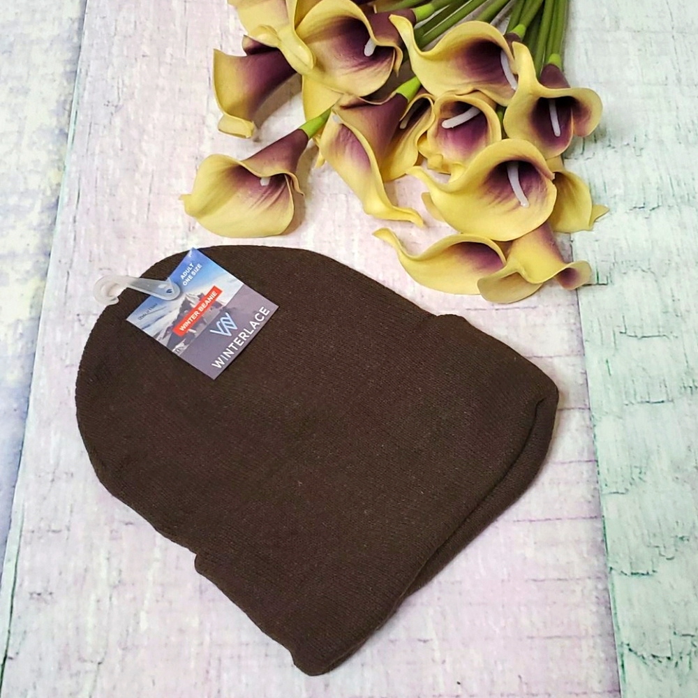 NWT Unisex Winterlace Roll Cuff Beanie